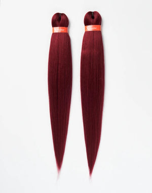 X-Pression Pre-Stretched vlechthaar kleur Burgundy