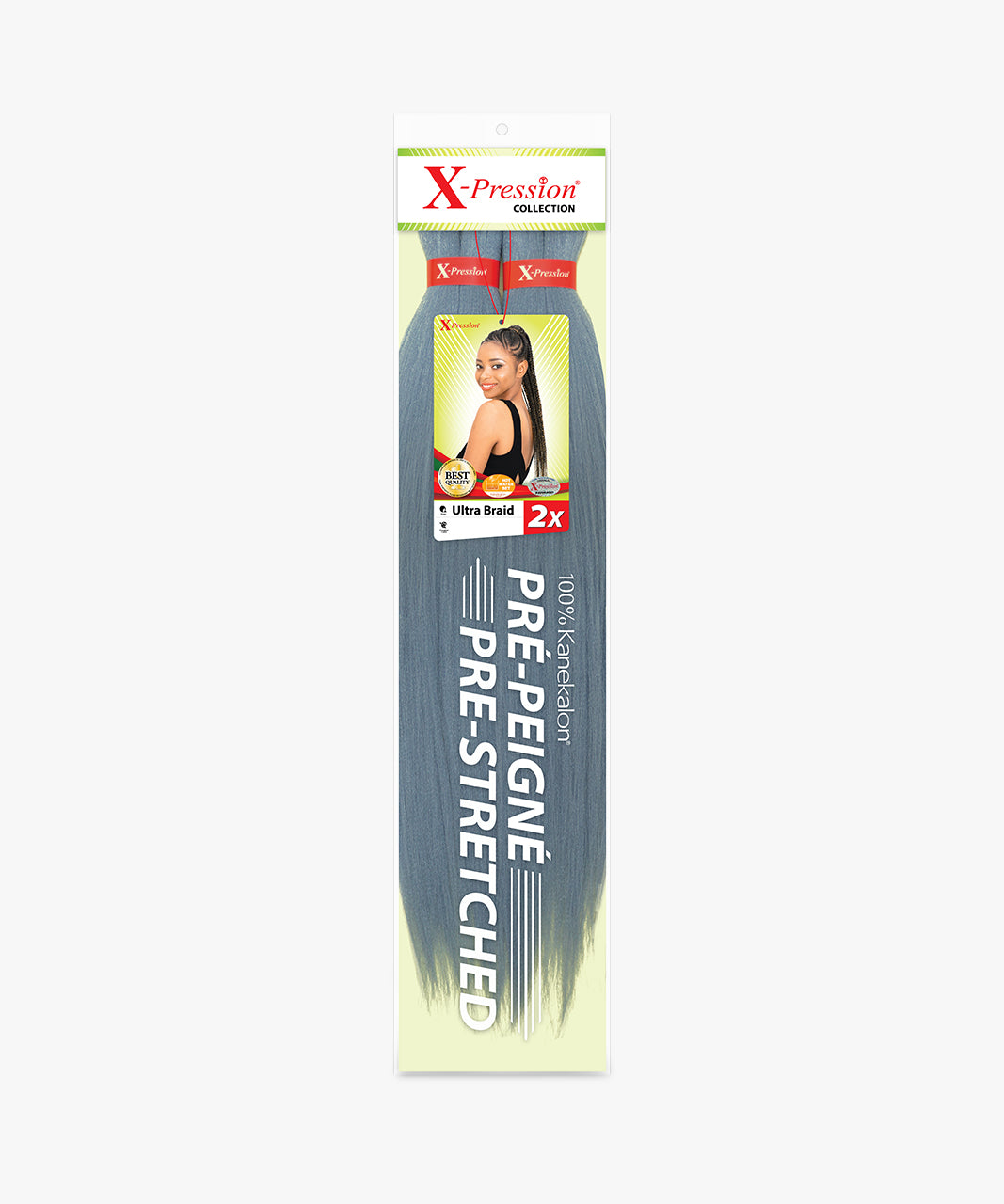 X-Pression Pre-Stretched vlechthaar kleur Periwinkle