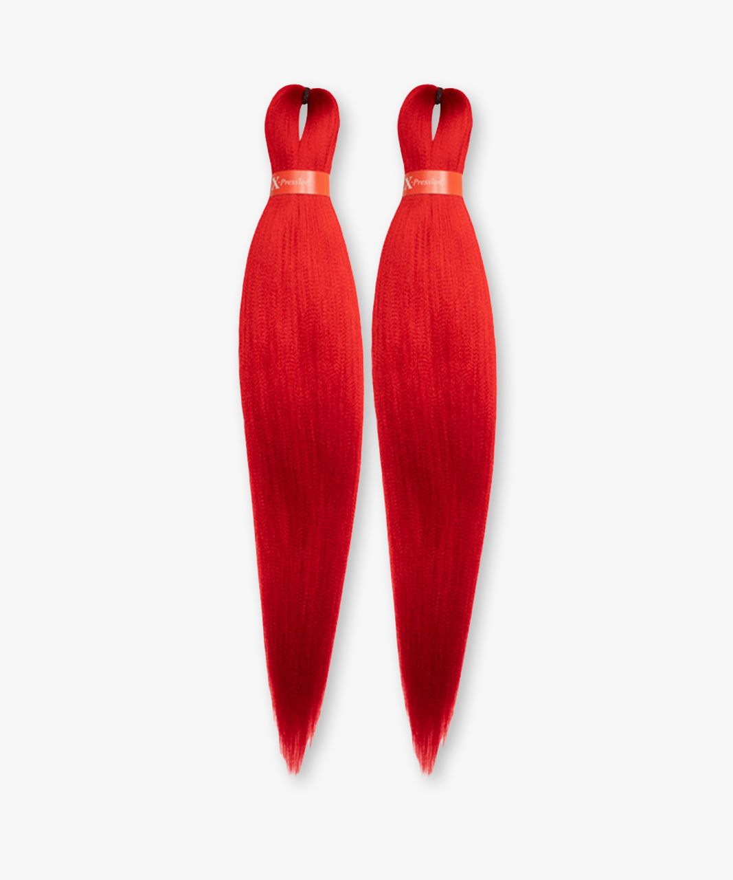 X-Pression Pre-Stretched vlechthaar kleur Red