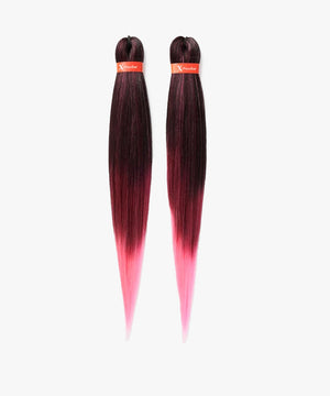 X-Pression Pre-Stretched vlechthaar kleur T3/OM/Cherry Blossom