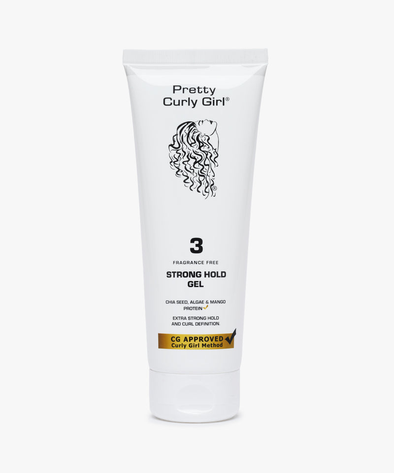 Pretty Curly Girl Fragrance Free Strong Hold Gel 250 ml
