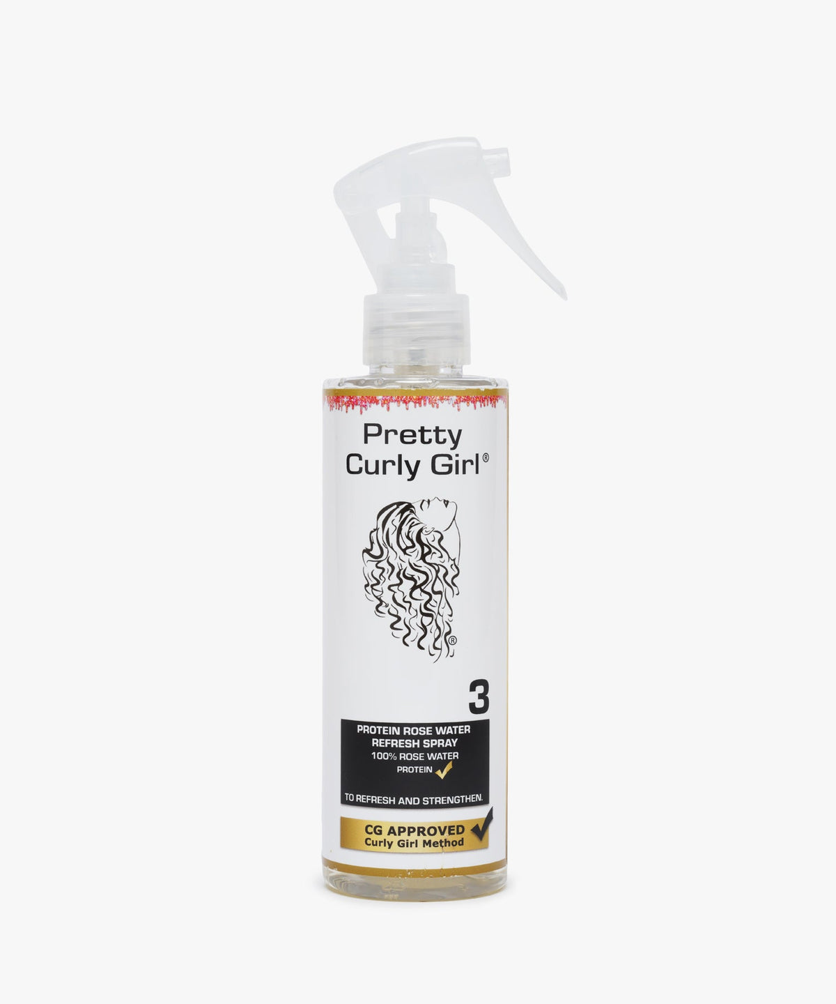 Pretty Curly Girl Protein Rose Water Refresh Spray 200 ml