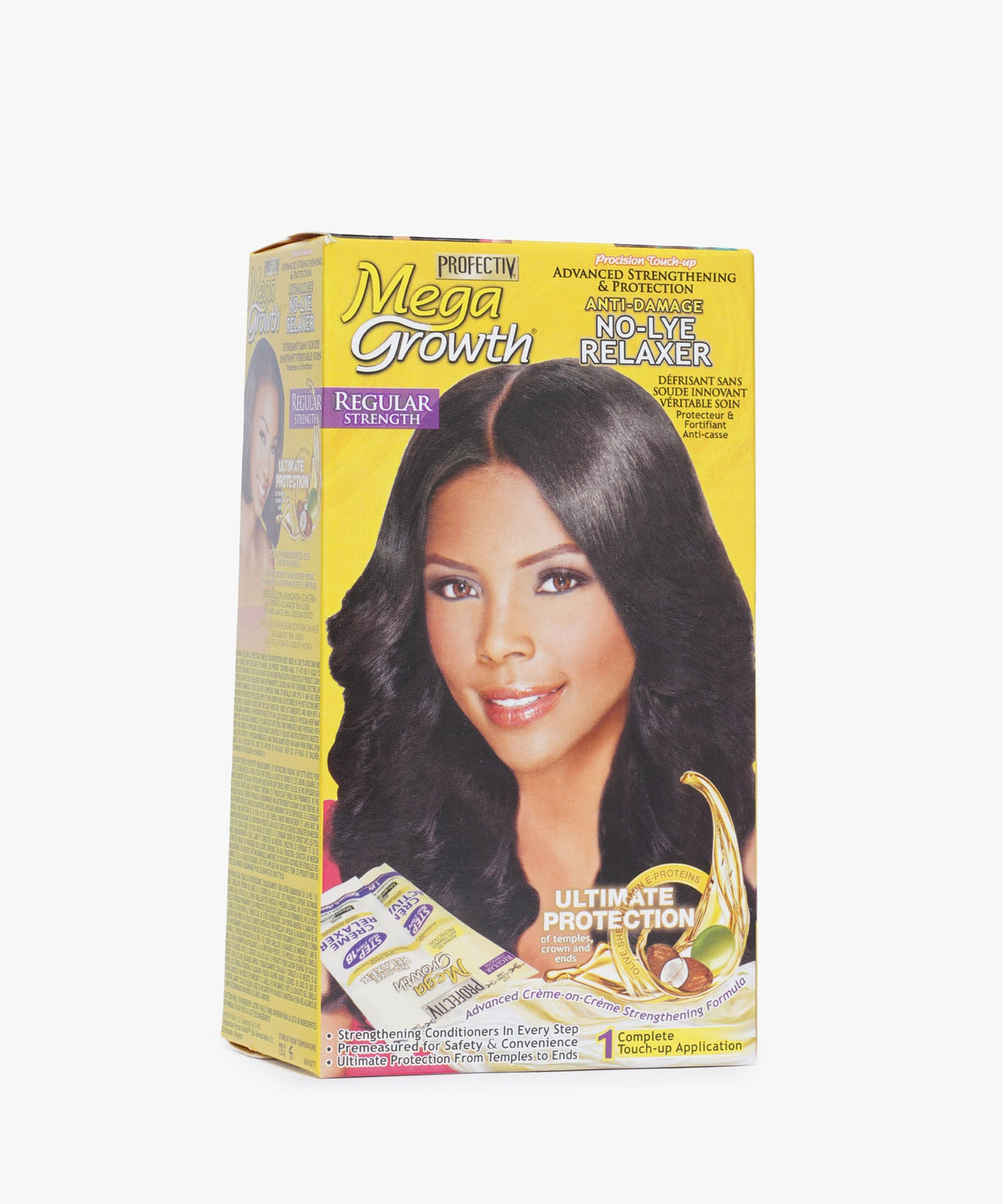 Profectiv Mega Growth No-Lye Relaxer (Regular) 1 Complete Pack Touch-Up