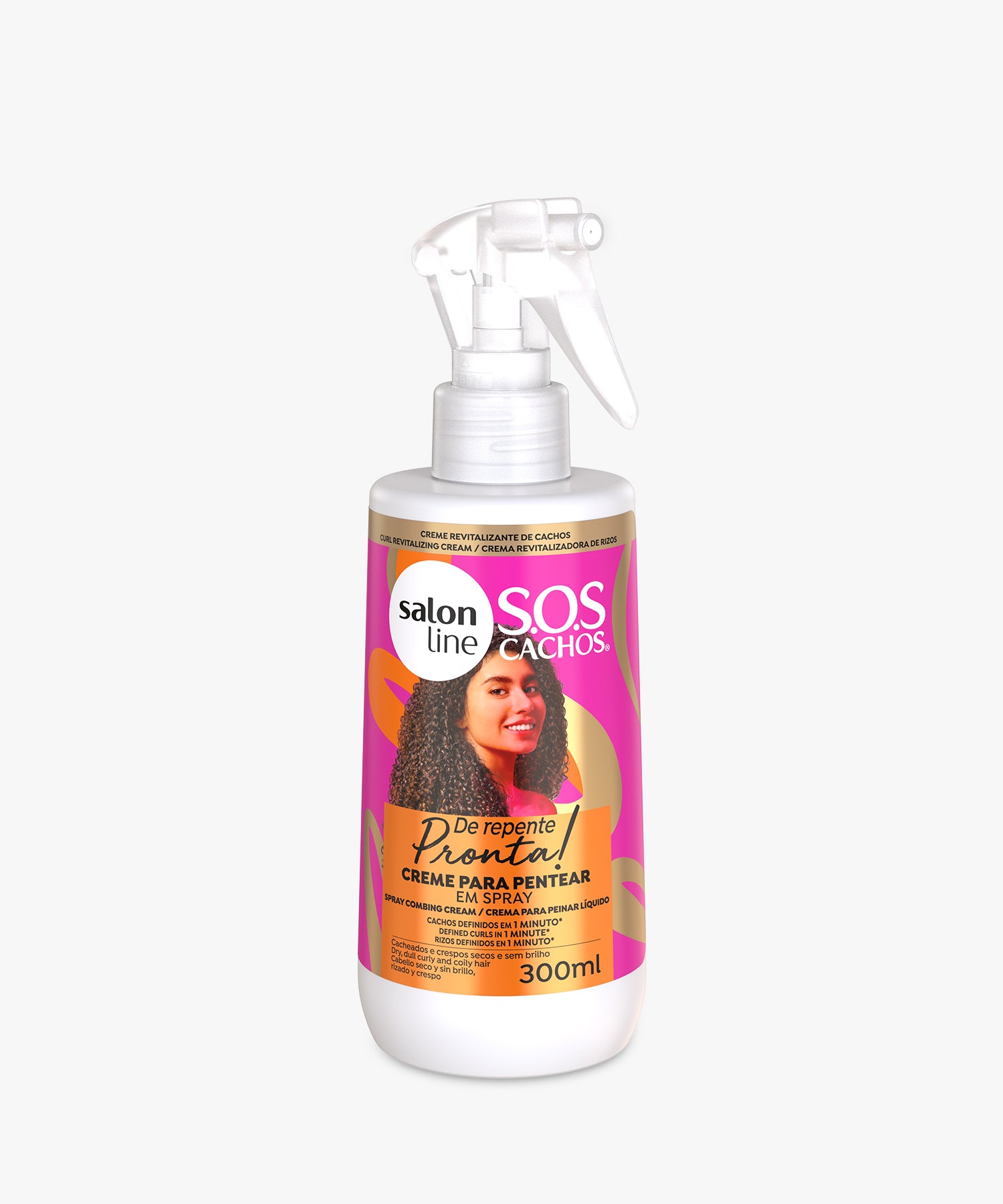 Salon Line S.O.S Cachos De Repente Pronta! Spray Combing Cream 300 ml