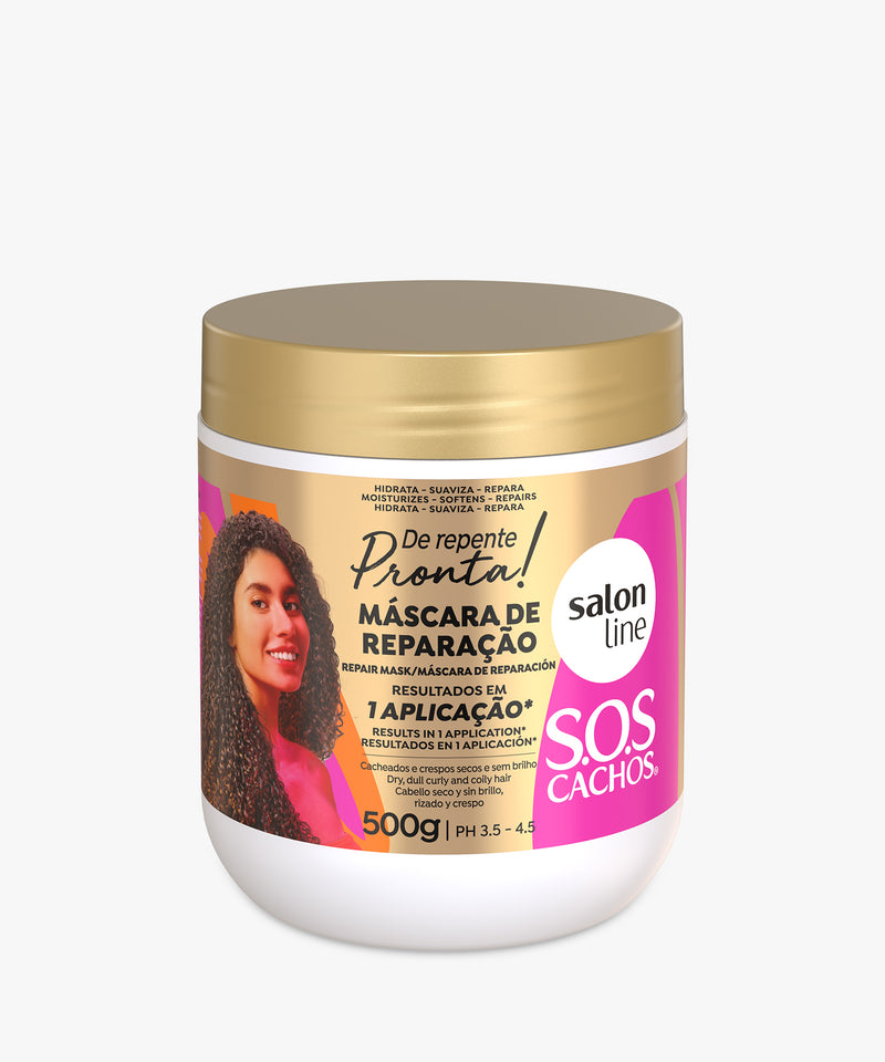 Salon Line S.O.S Cachos De Repente Pronta! Repair Mask 500 gr.