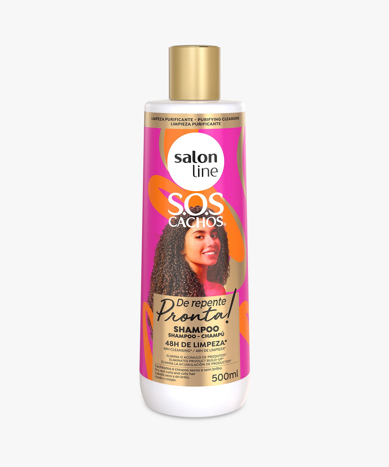 Salon Line S.O.S Cachos De Repente Pronta! Shampoo 500 ml