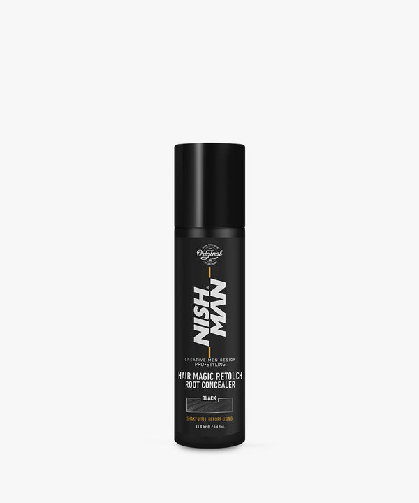 Nishman Hair Magic Retouch Root Concealer #Black