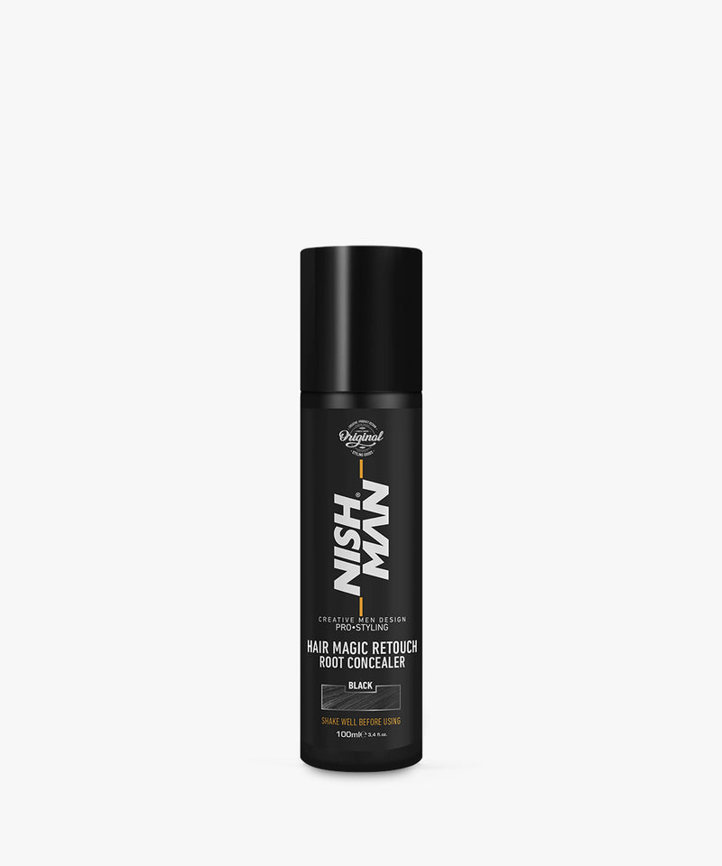 Nishman Hair Magic Retouch Root Concealer #Black