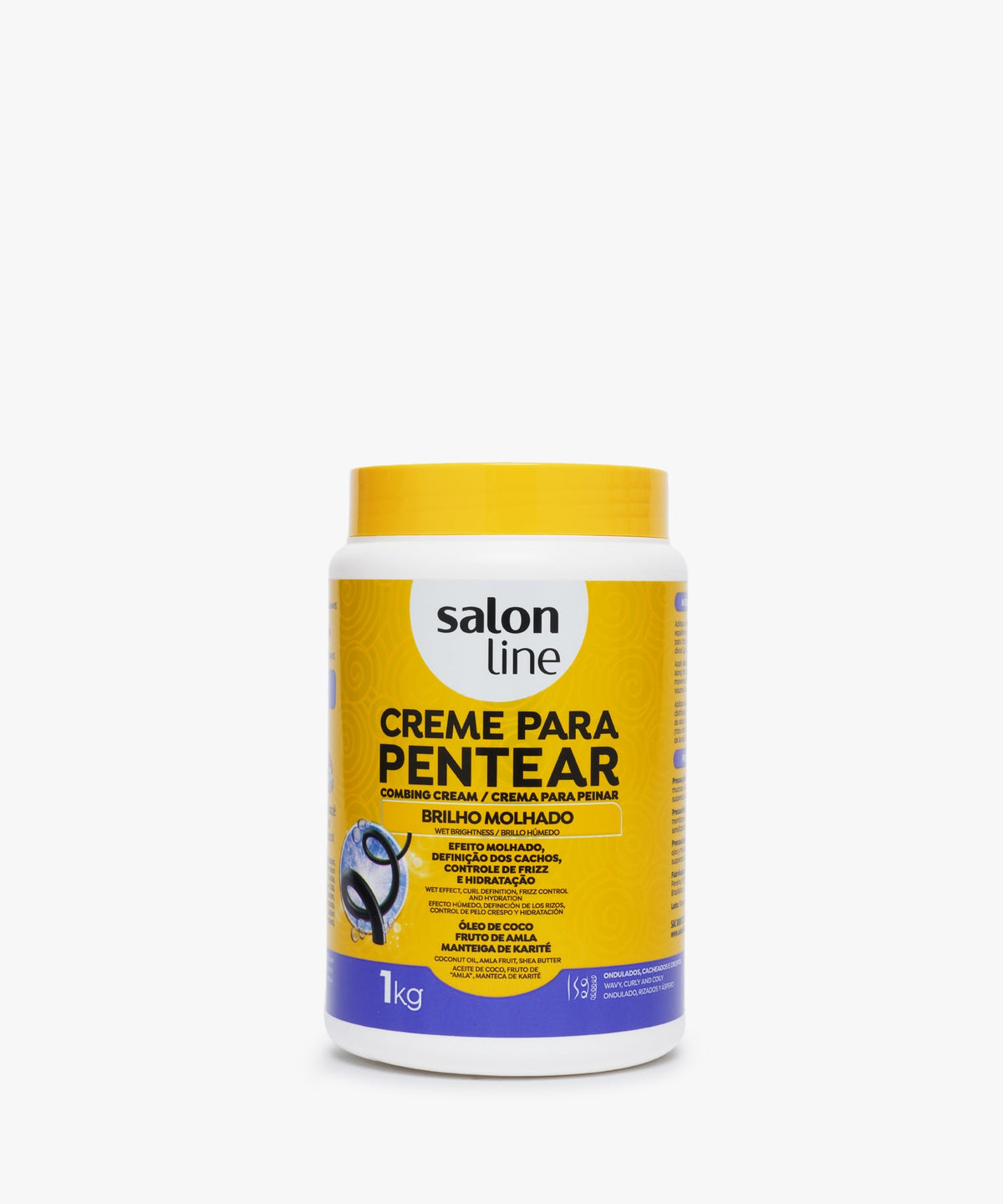 Salon Line Brilho Molhado (Wet Brightness) Combining Cream 1 KG