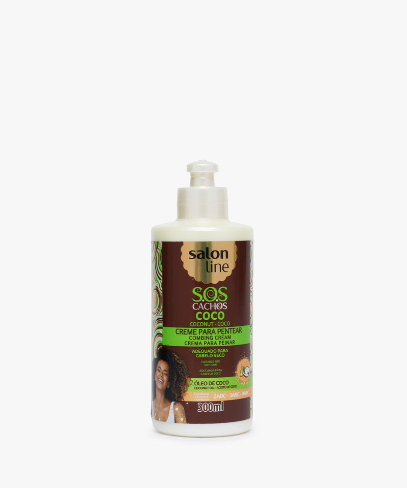 Salon Line S.O.S Cachos Coco (Coconut) Combining Cream 300 ml