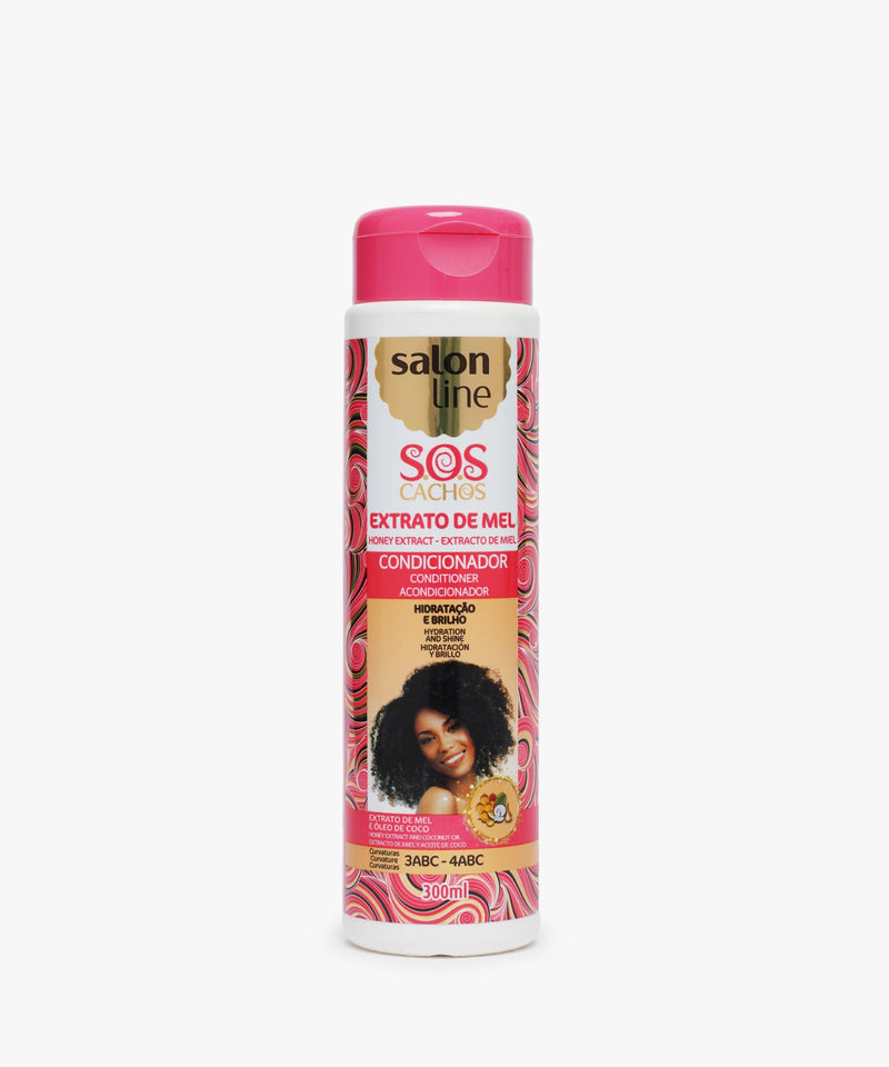 Salon Line S.O.S Cachos Extrato De Mel (Honey Extract) Conditioner 300 ml