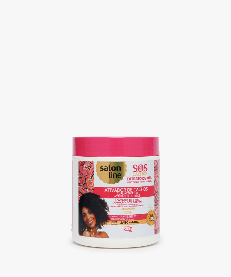 Salon Line S.O.S Cachos Extrato De Mel (Honey Extract) Curl Activator 500 gr.