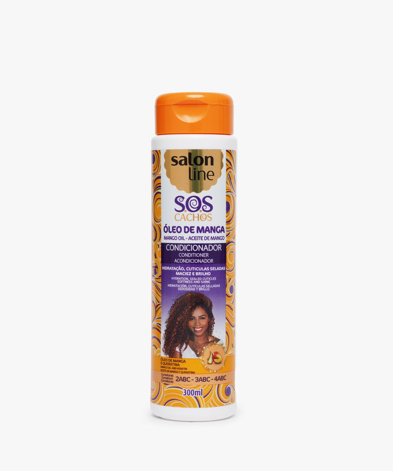 Salon Line S.O.S Cachos Oleo De Manga (Mango Oil) Conditioner 300 ml