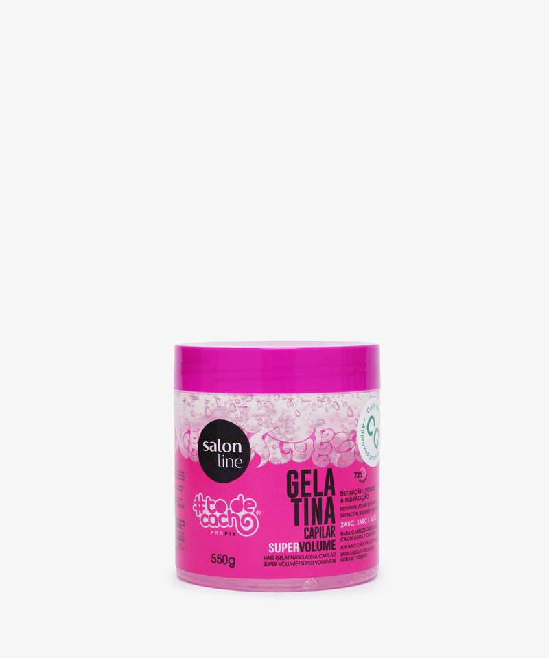 Salon Line #To De Cacho Gelatina SuperVolume (Hair Gelatin) 550 gr.