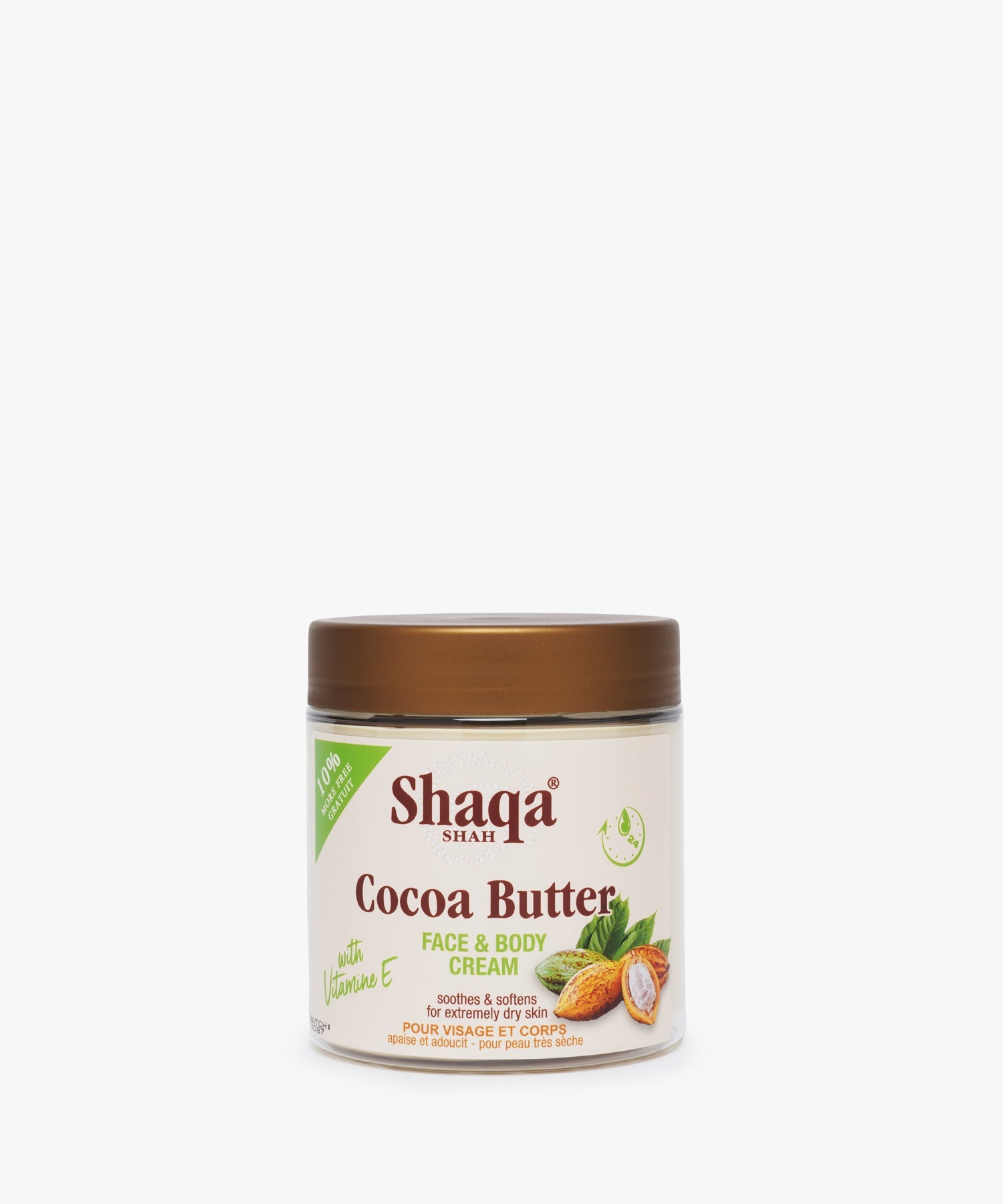 Shaqa Shah Cocoa Butter Face & Body Cream 450 ml