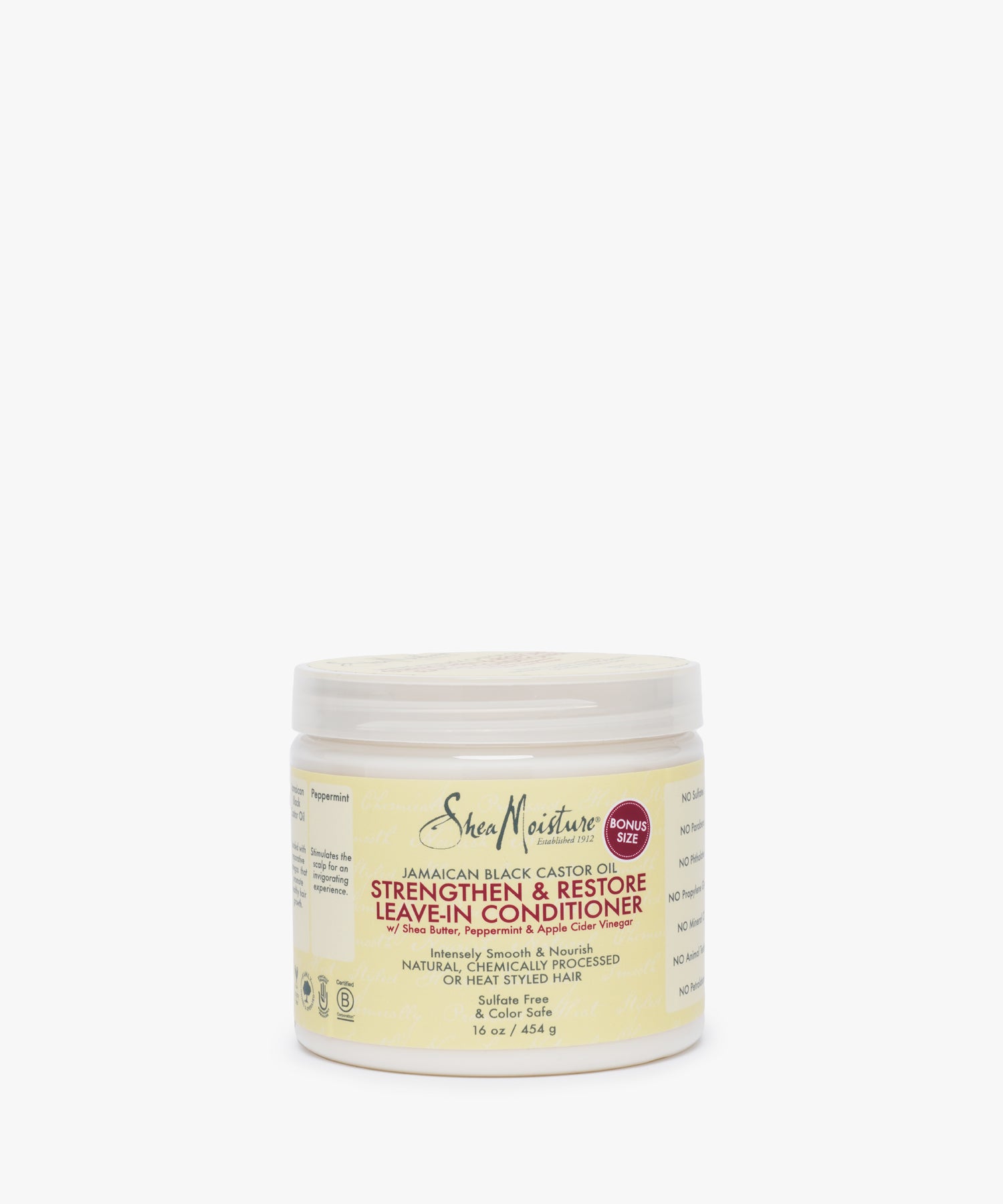Shea Moisture Jamaican Black Castor Oil Strengthen & Restore Leave-In Conditioner 454 gr.