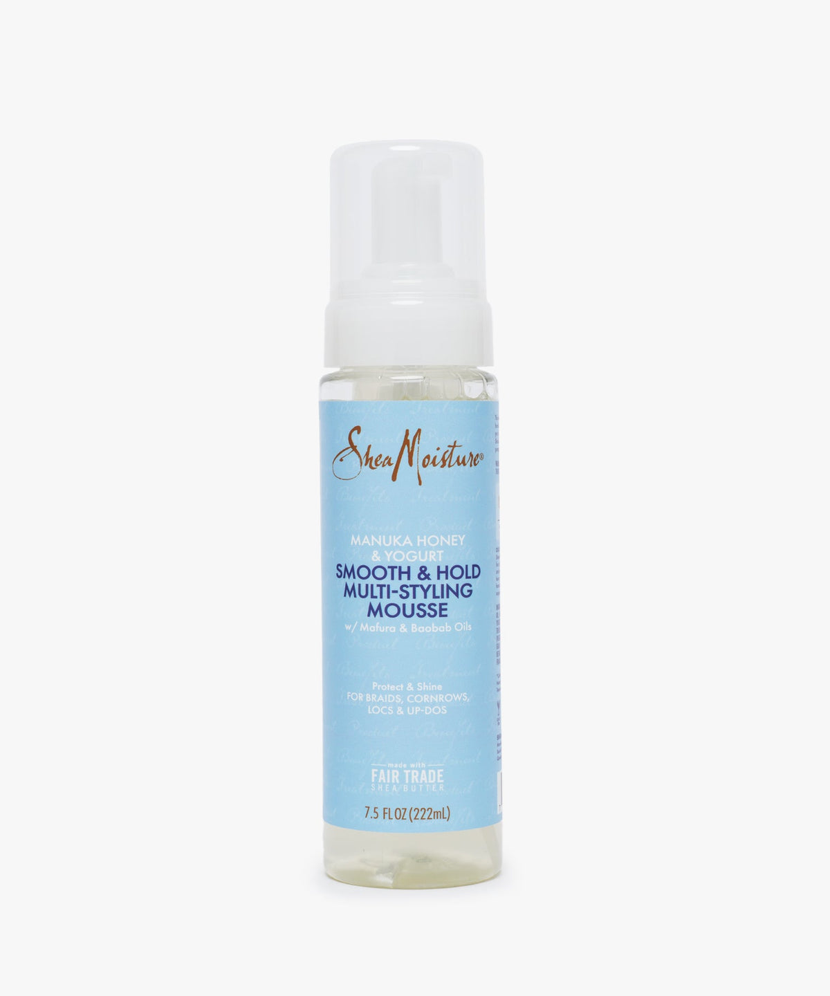 Shea Moisture Manuka Honey & Yoghurt Smooth & Hold Multi-Styling Mousse 222 ml