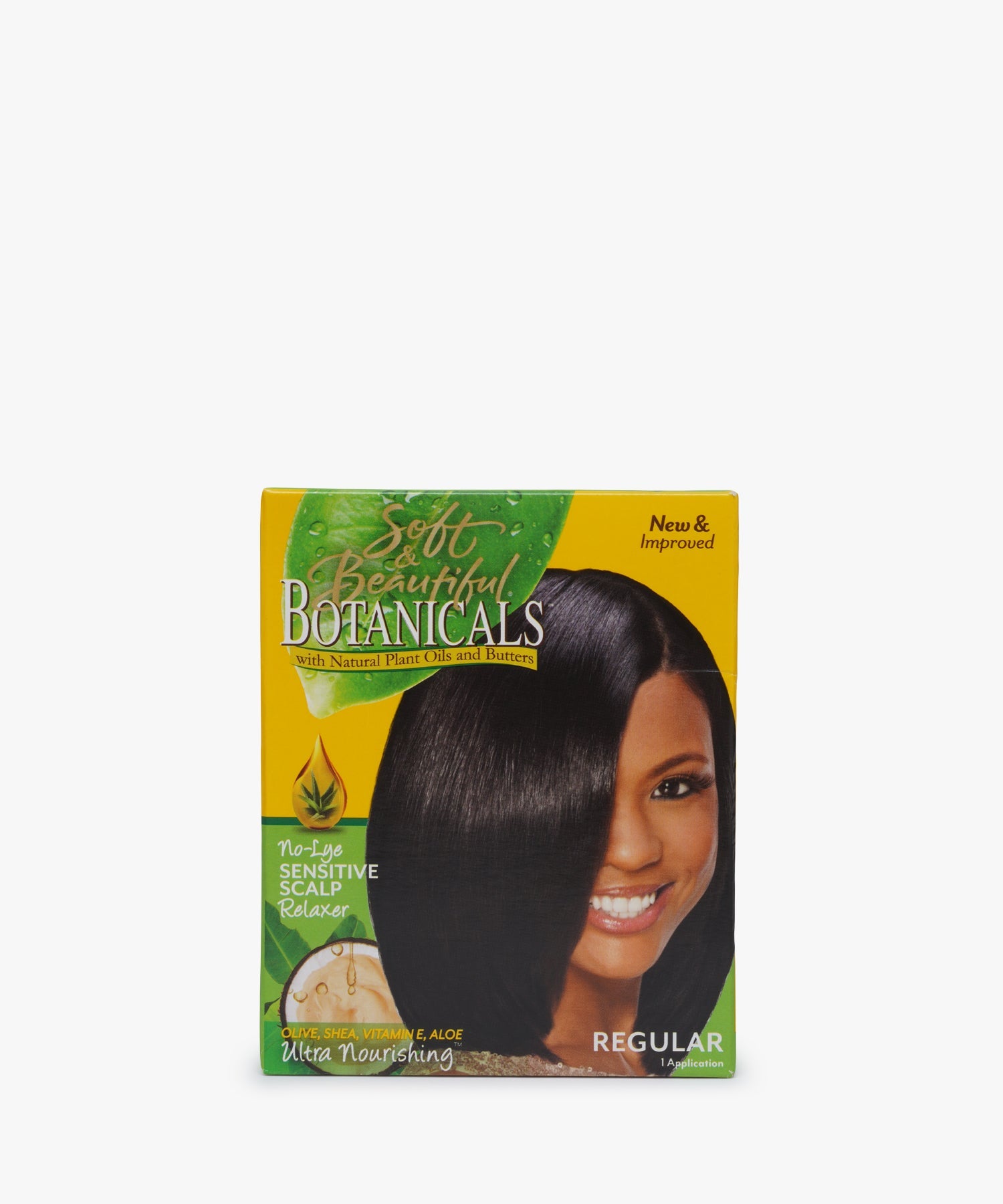 Soft & Beautiful Botanicals No-Lye Sensitive Scalp Relaxer (Regular) (1 Application)