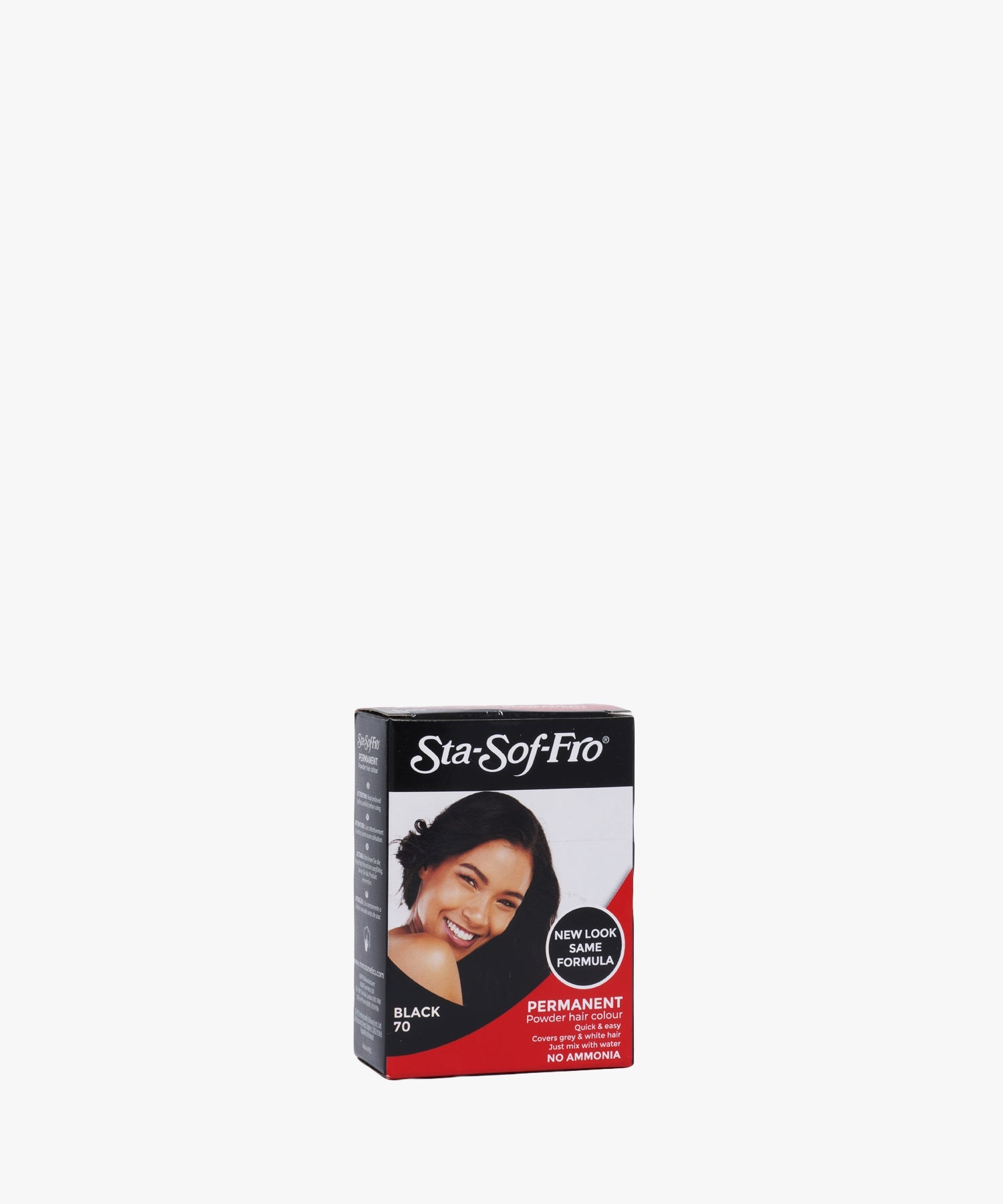 Sta-Sof-Fro Permanent Powder Hair Colour #70 Black