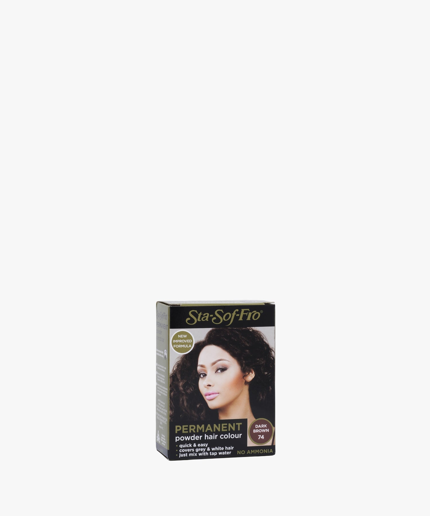 Sta-Sof-Fro Permanent Powder Hair Colour #74 Dark Brown