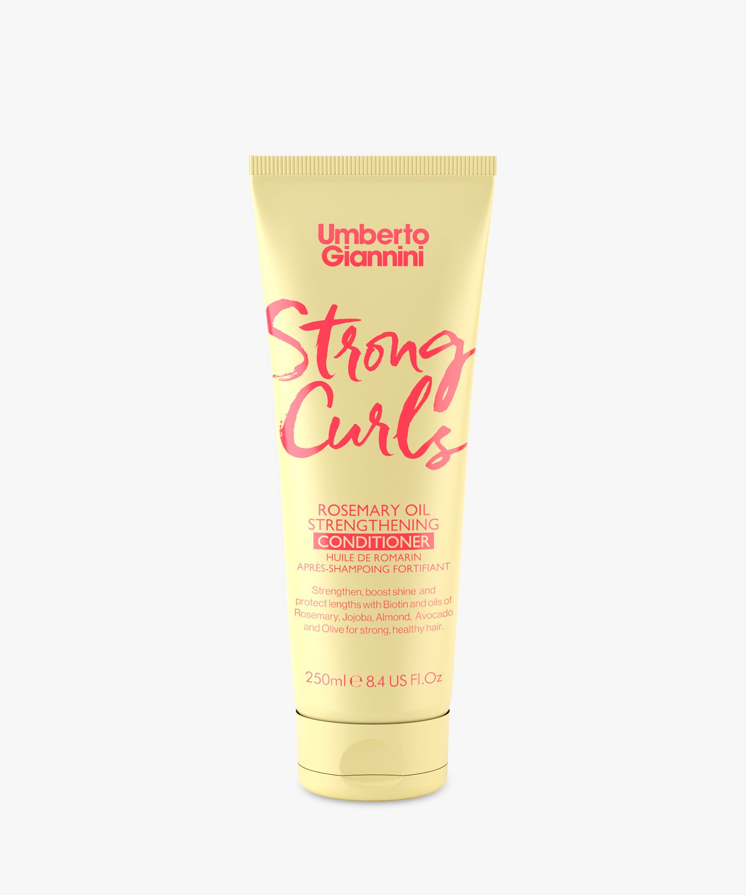 Umberto Giannini Strong Curls Rosemary Oil Strengthening Conditioner 250 ml