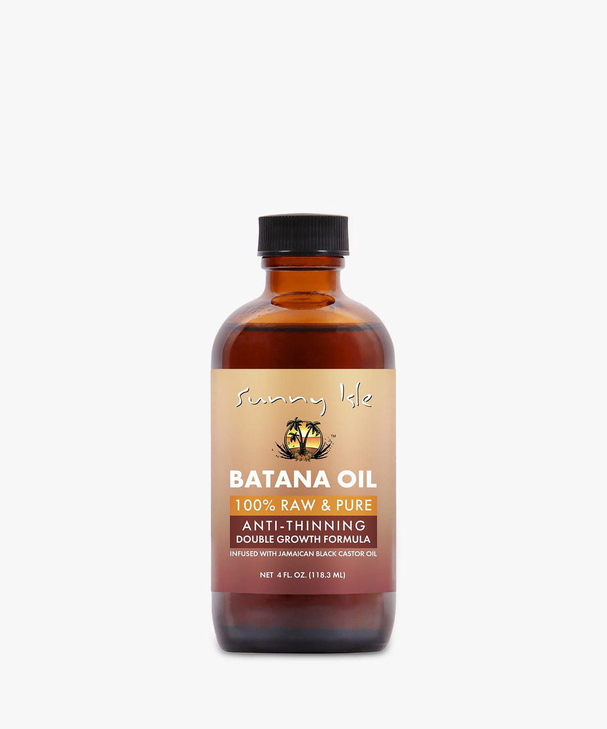 Sunny Isle Batana Oil Infused with Jamaican Black. Castor Oil 118.3 ml