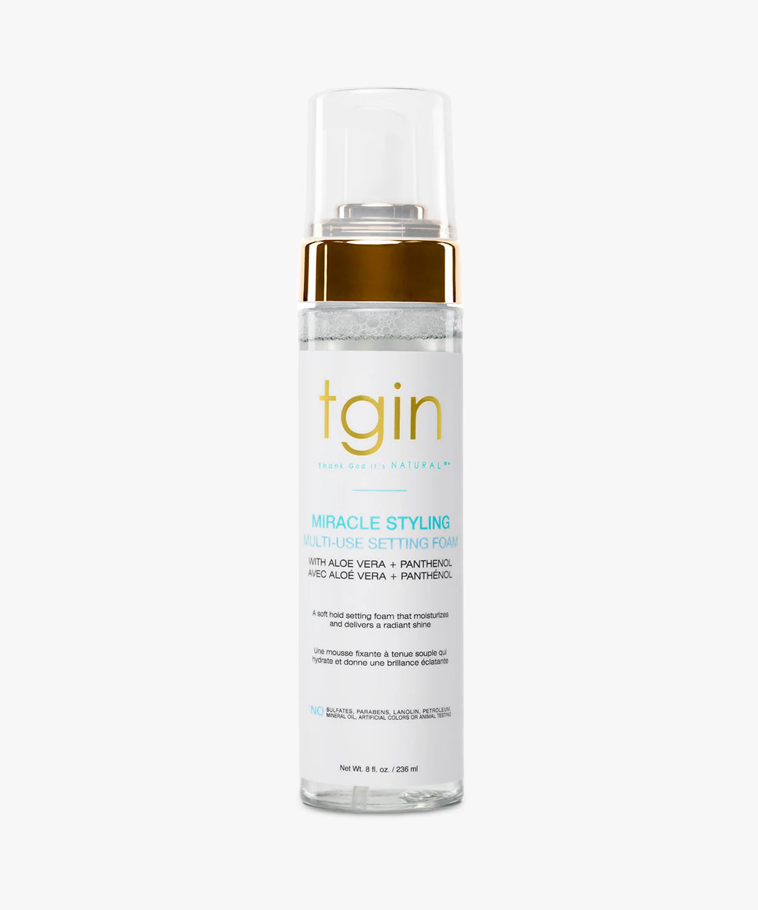 TGIN Miracle Styling Multi-Use Setting Foam 236 ml