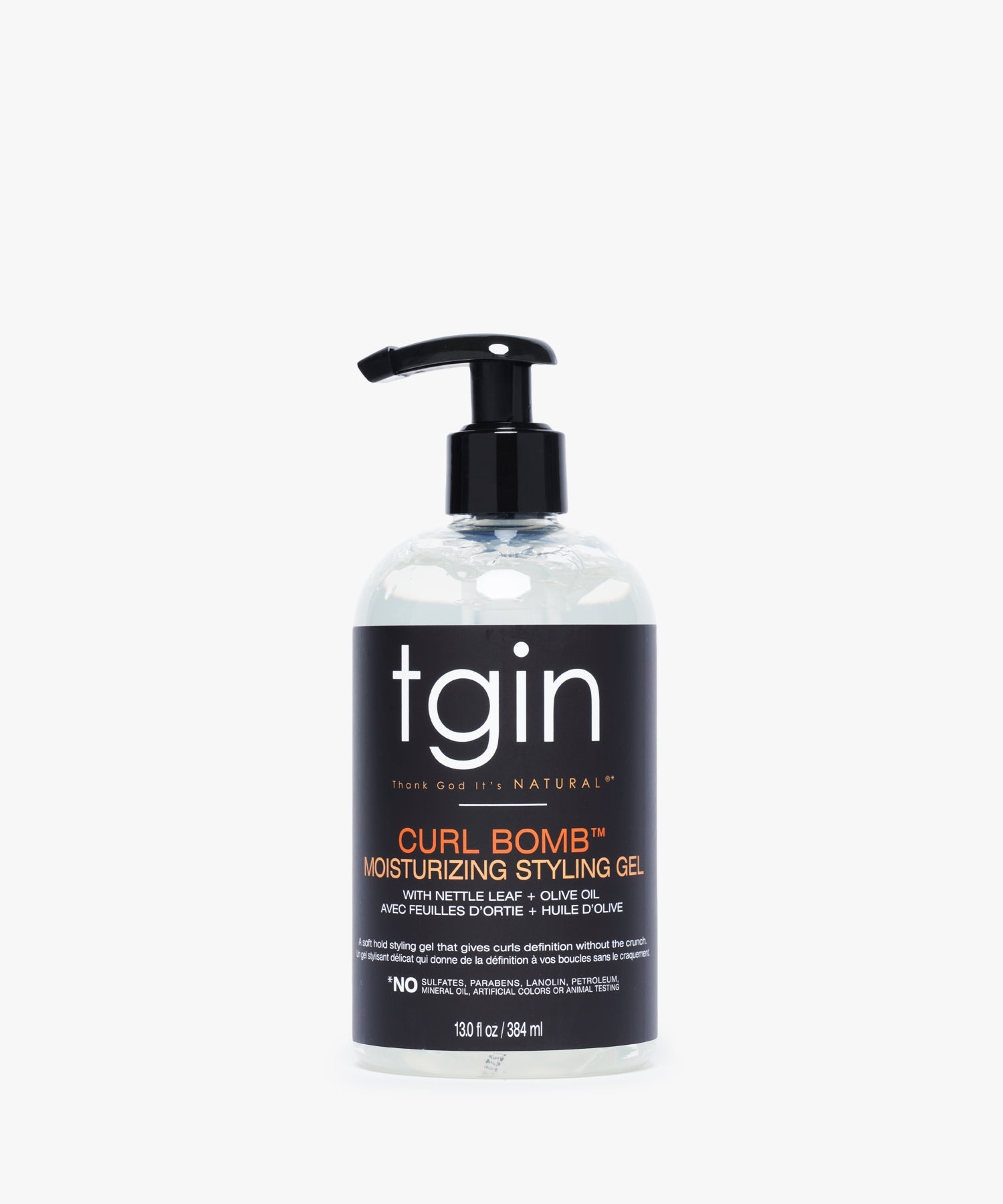 TGIN Curl Bomb Moisturizing Styling Gel 384 ml