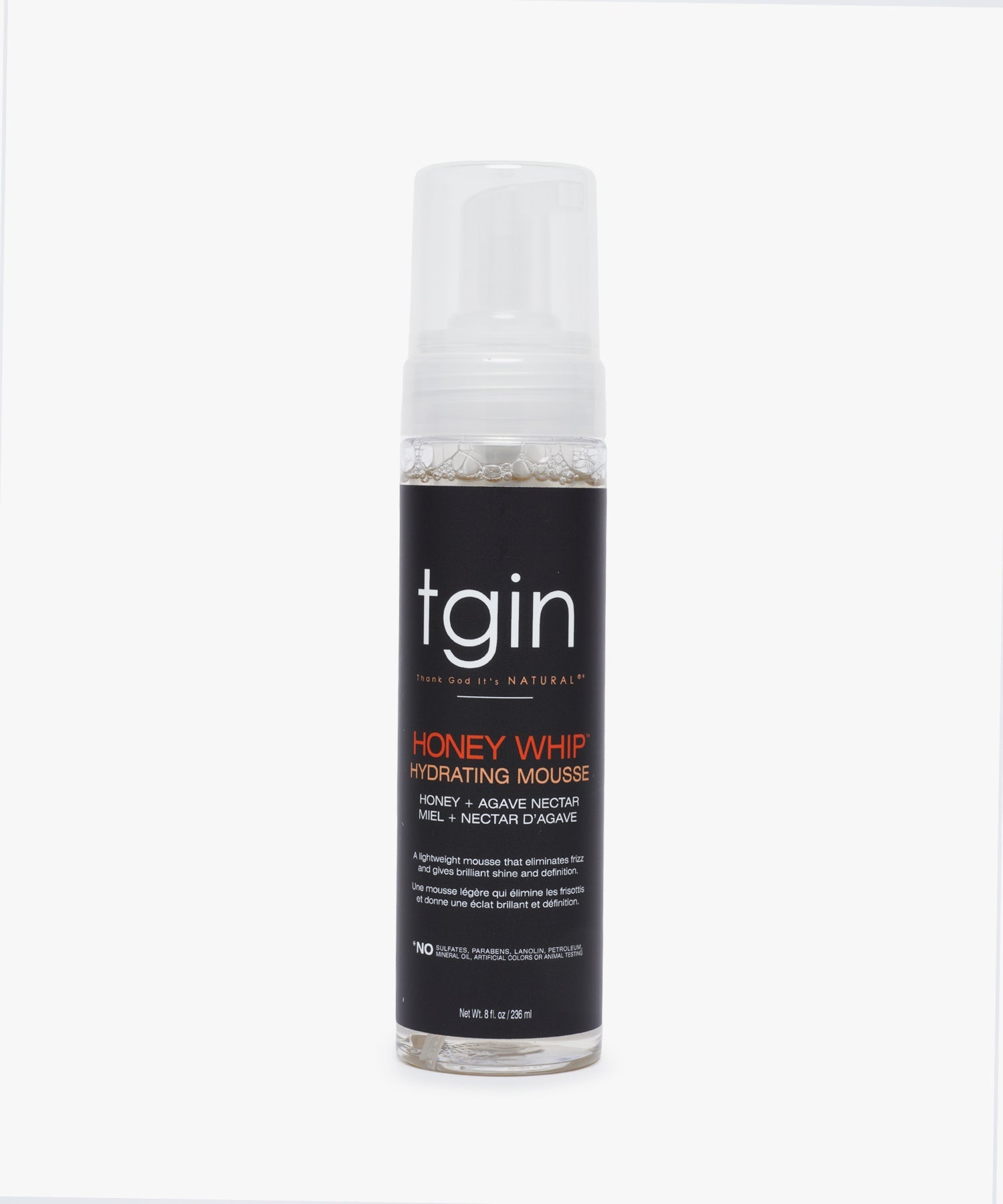 TGIN Honey Whip Hydrating Mousse 236 ml