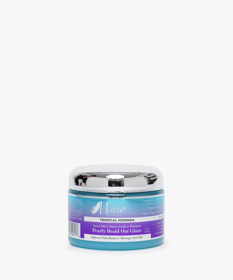 The Mane Choice Tropical Moringa Pearly Braid Out Glaze 354.8 ml
