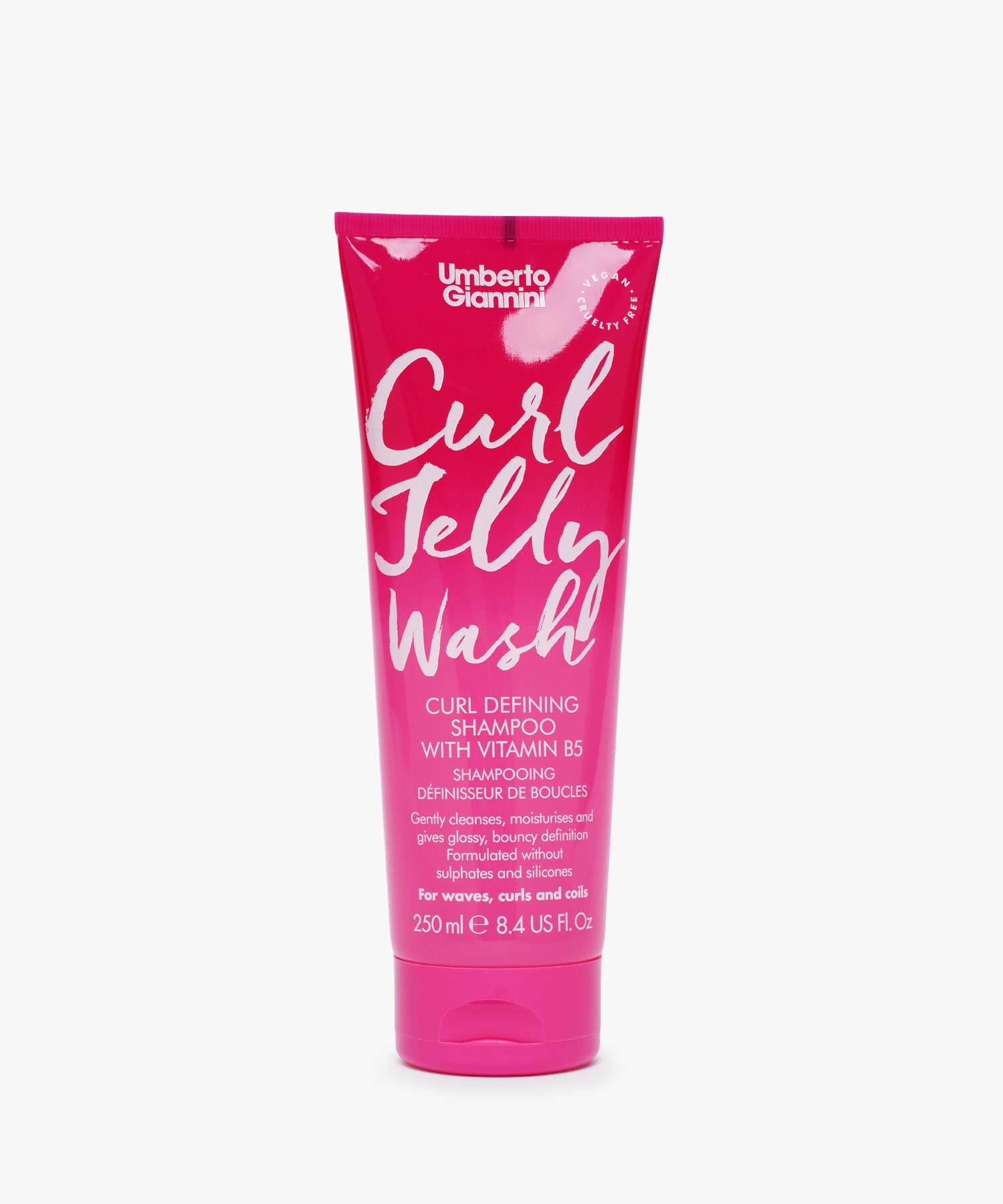 Umberto Giannini Curl Jelly Wash Curl Defining Shampoo with Vitamin B5 250 ml