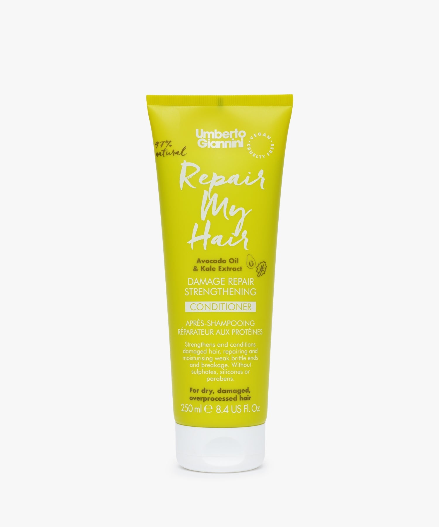 Umberto Giannini Repair My Hair Damage Repair Strengthening Conditioner 250 ml