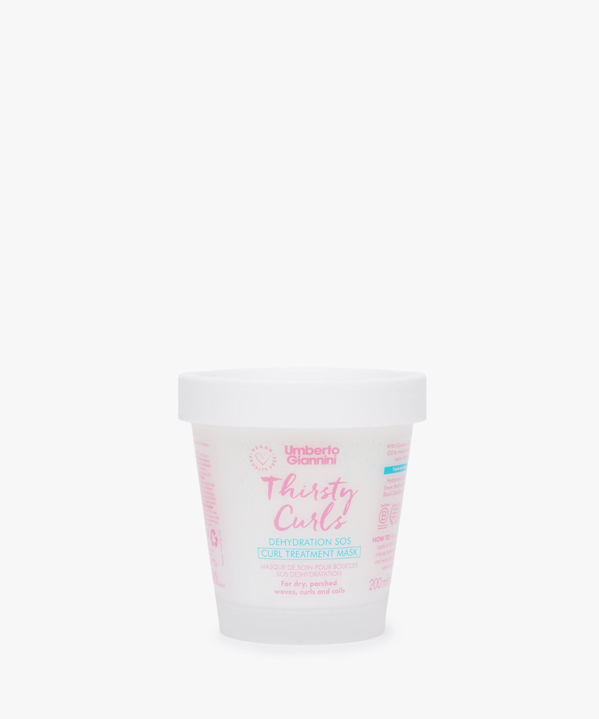 Umberto Giannini Thirsty Curls Dehydration SOS Curl Treatment Mask 200 ml