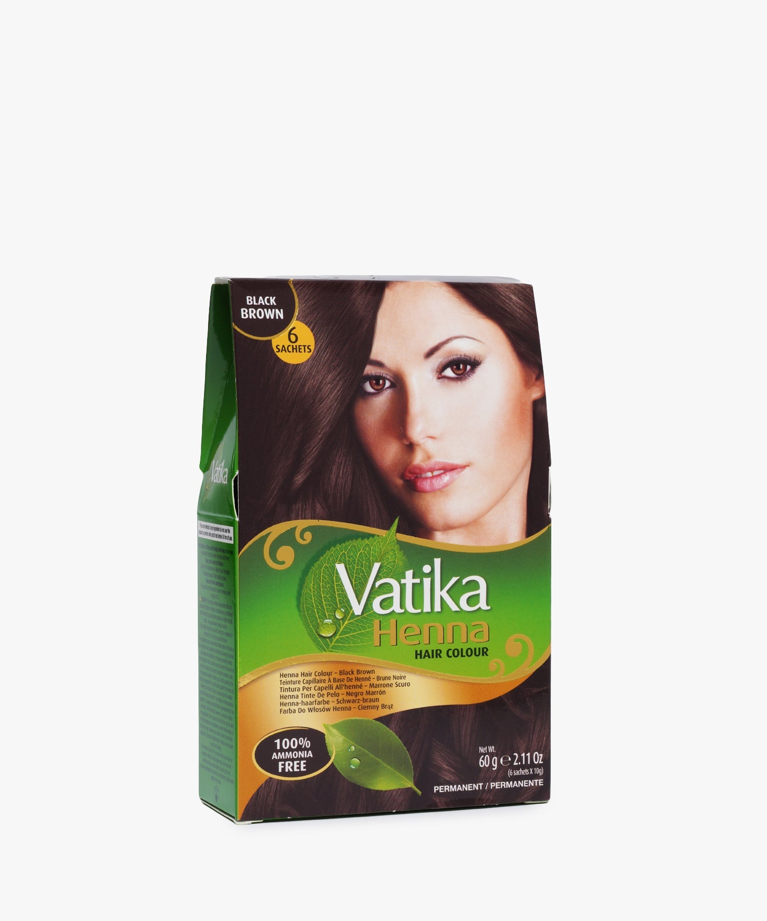 Vatika Henna Hair Colour #Black Brown 60 gr.