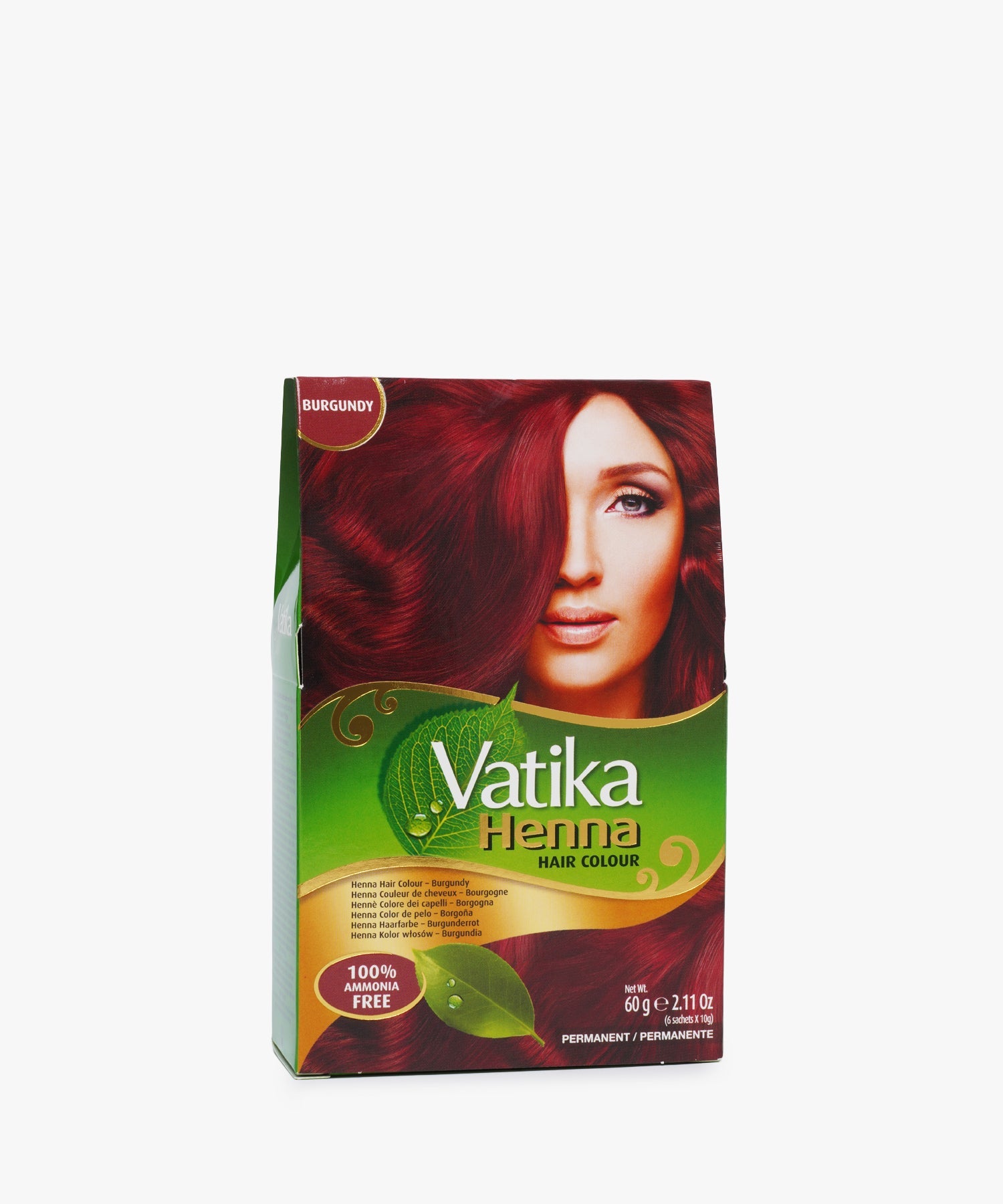 Vatika Henna Hair Colour #Burgundy 60 gr.