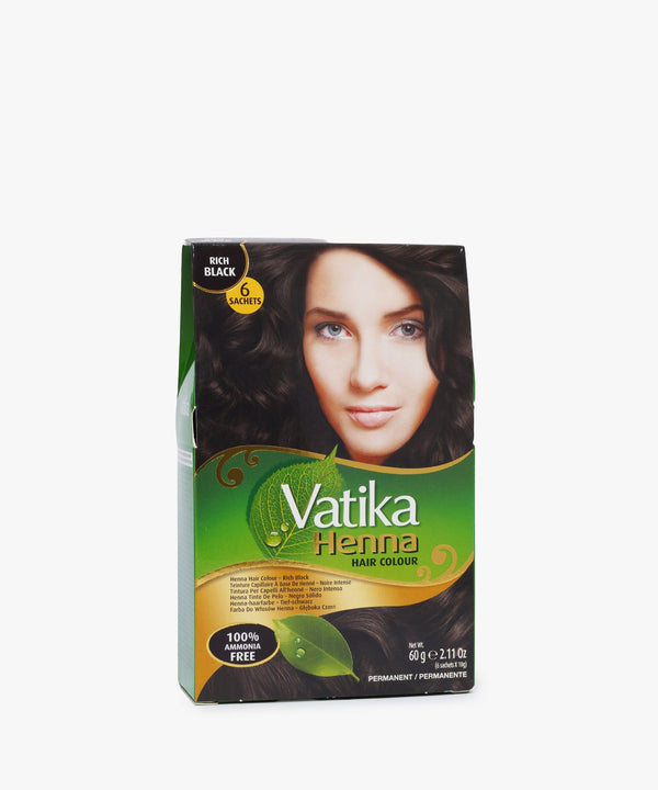 Vatika Henna Hair Colour #Rich Black 60 gr.