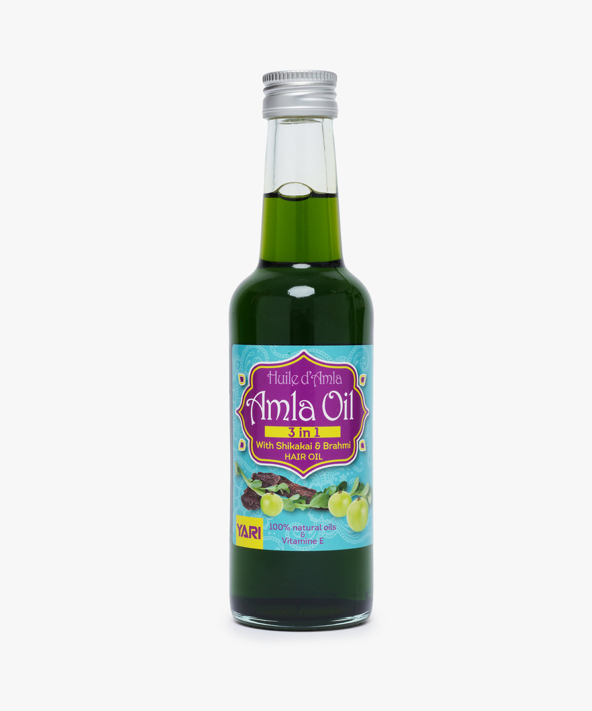 Yari 100% Amla Oil 3 in 1 with Shikakai & Brahmi Hair Oil 250 ml