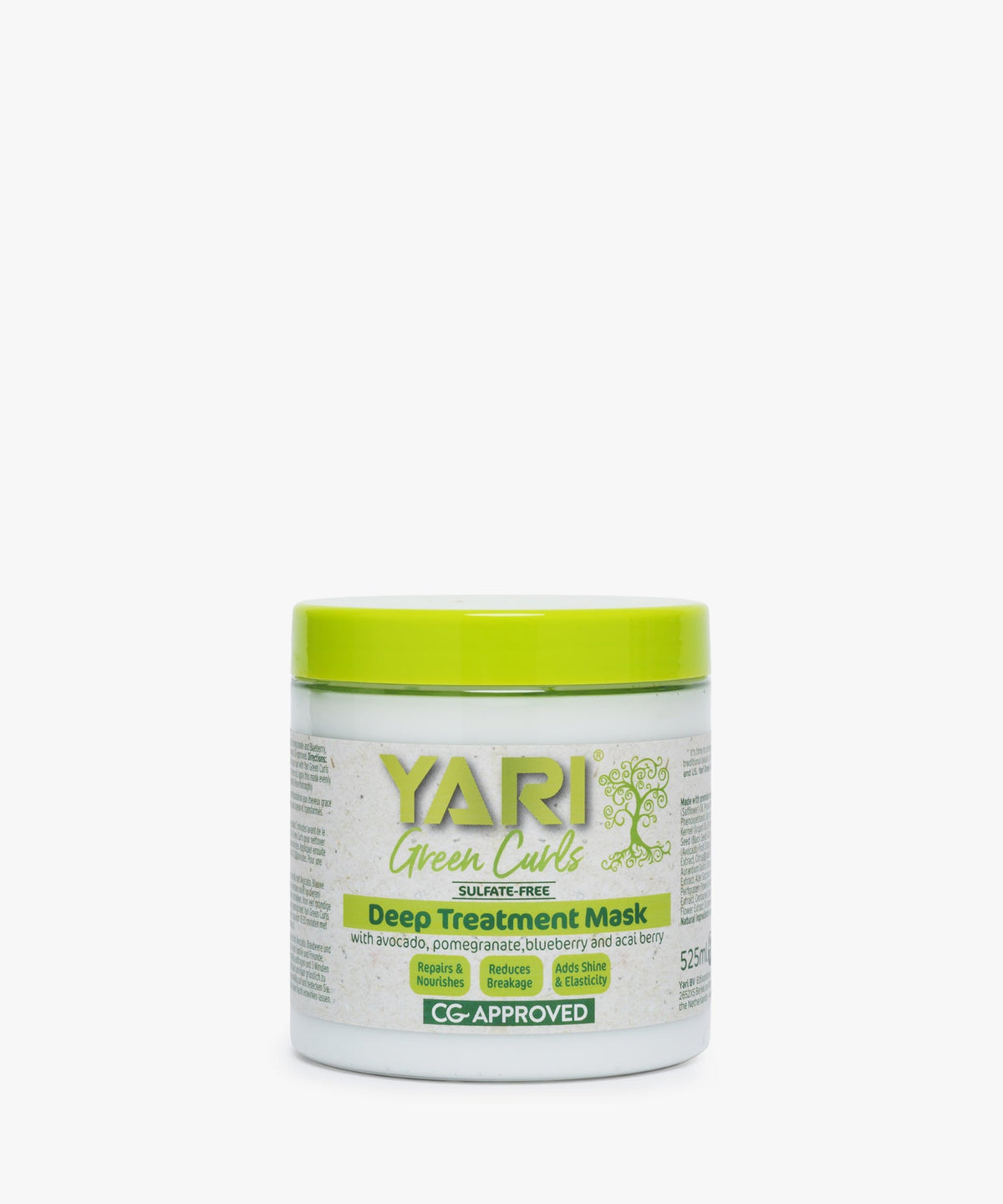 Yari Green Curls Deep Treatment Mask 525 ml