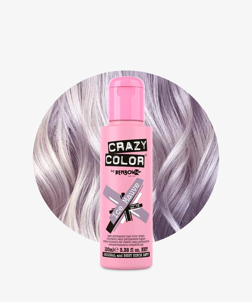 Crazy Color # 75 Ice Mauve 100 ml