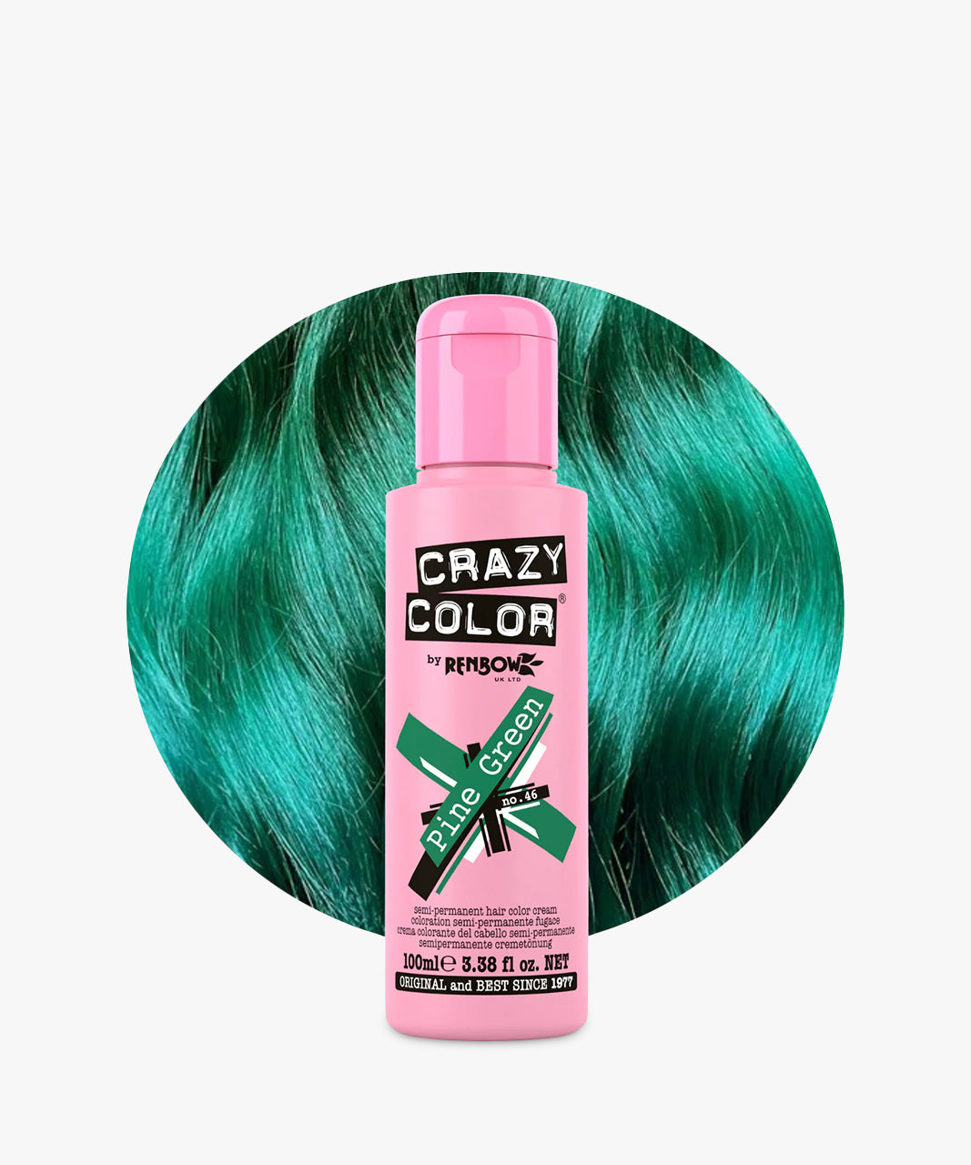 Crazy Color # 46 Pine Green 100 ml