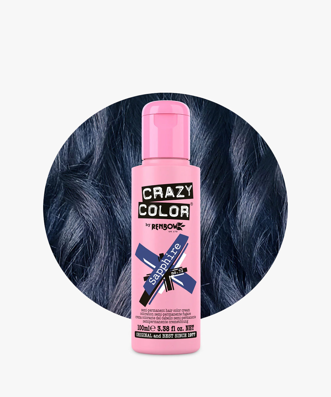 Crazy Color # 72 Sapphire 100 ml