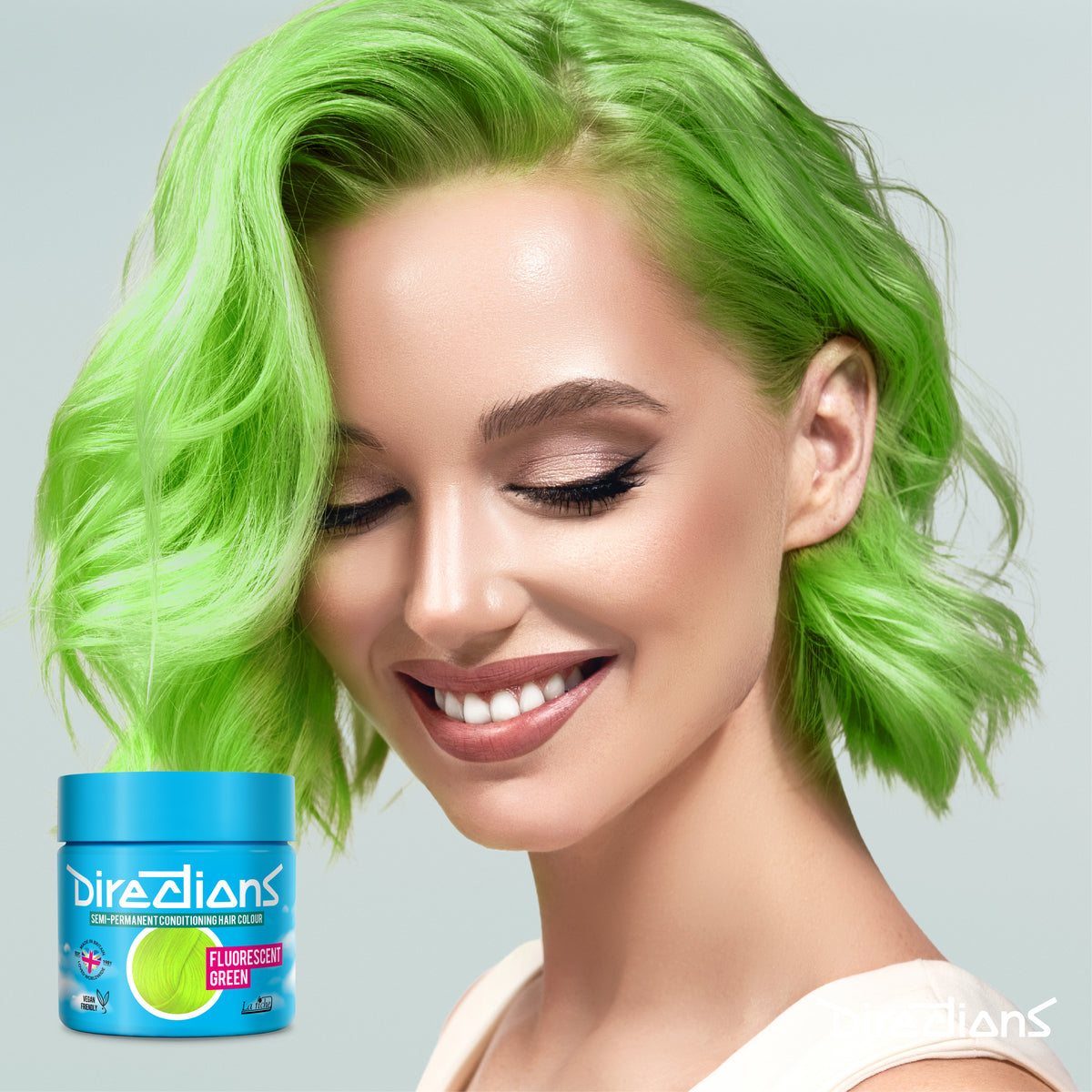 Directions Color # Fluorescent Green 100 ml