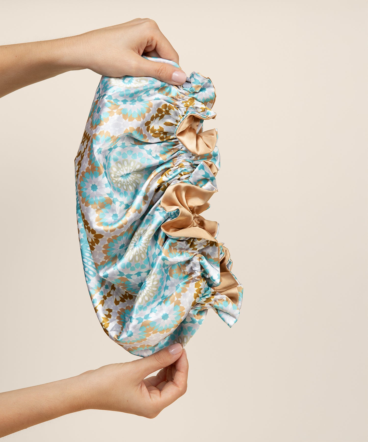 Bounce Curl Reversible Satin Hair Bonnet